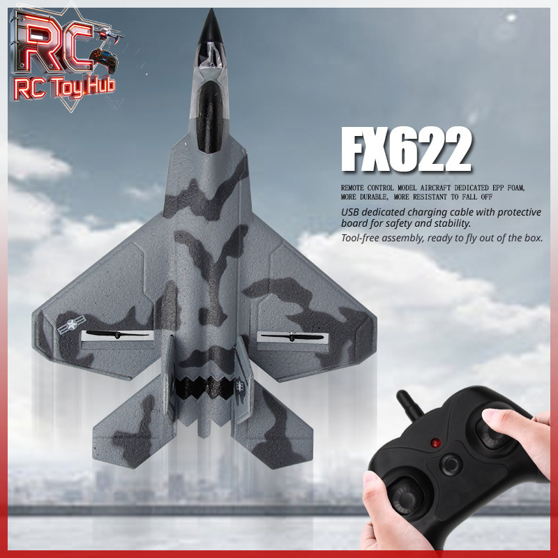 Fx622 RC Fighter Jet Foam Glid - Drone Rc Fighter Jet 评论和价格