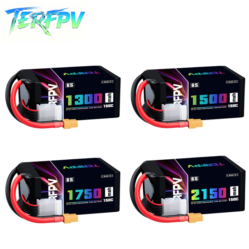 TERFPV Lipo Battery 6S 22.2V 1 - Drone Lipo Battery 评论和价格