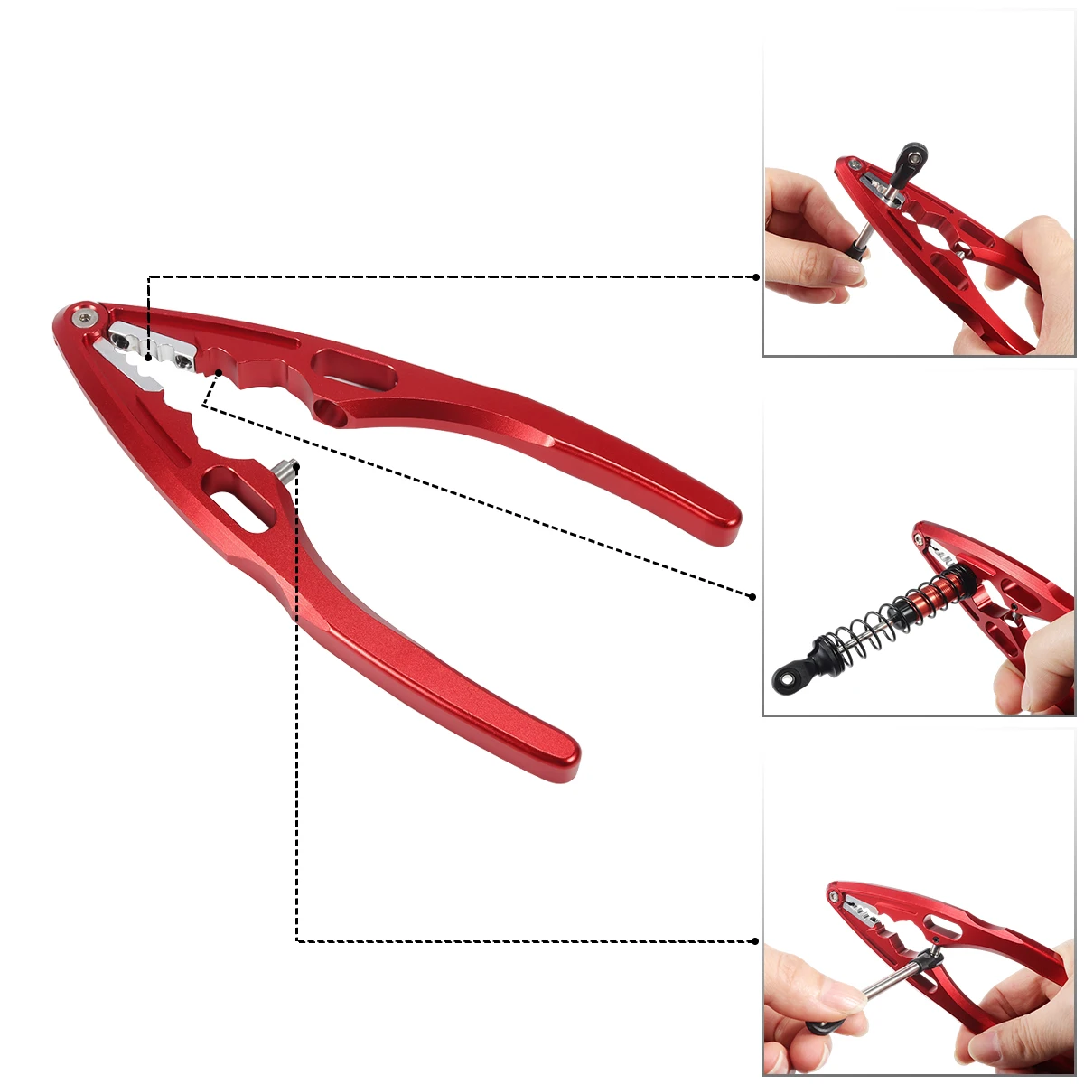 1Pcs Aluminum Pliers Ball Join - Drone Rc Holder 评论和价格