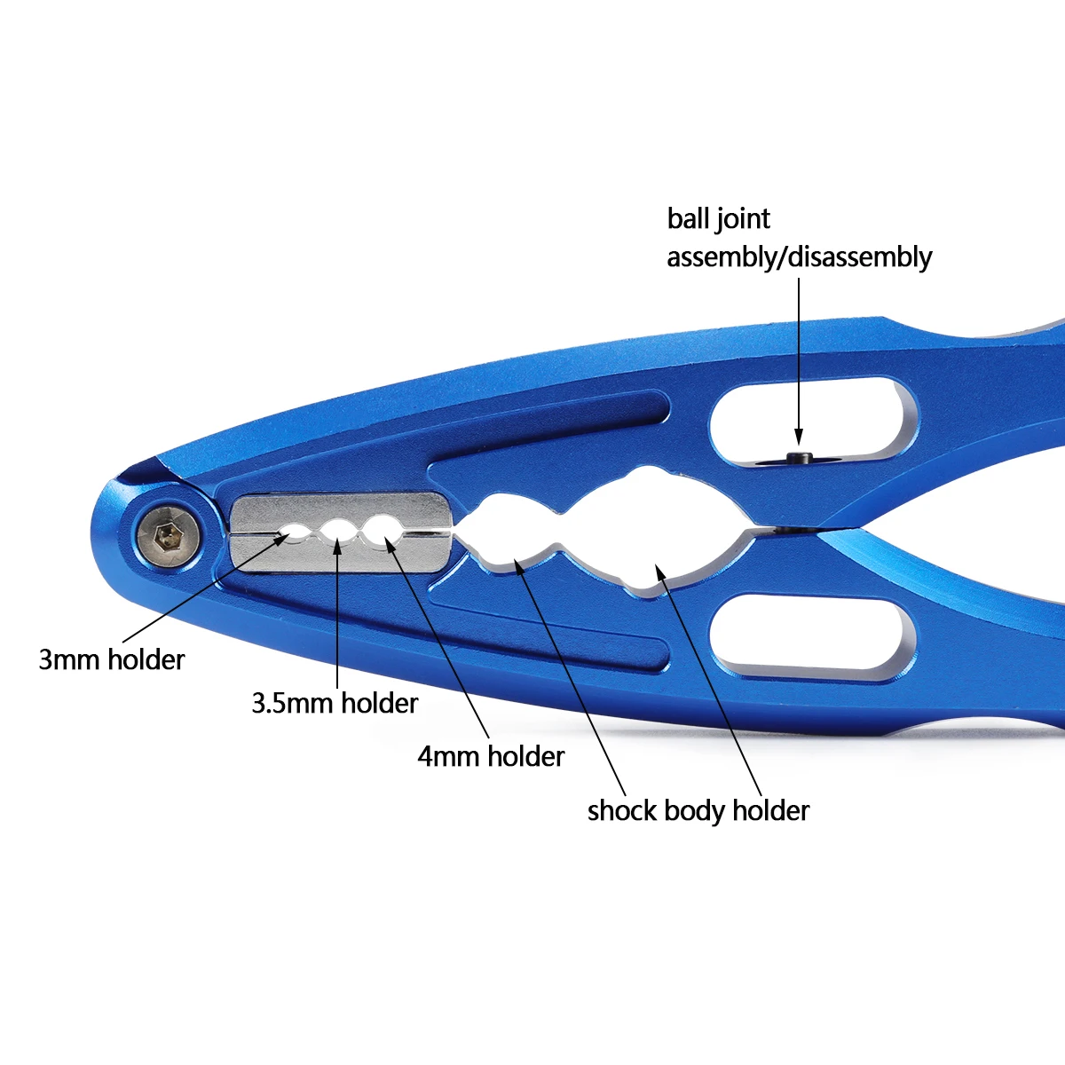 1Pcs Aluminum Pliers Ball Join - Drone Rc Holder 评论和价格