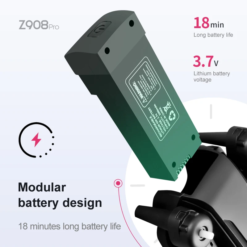 Z908 Pro Max Dron Battery 3.7V - Drone Lipo Battery 评论和价格