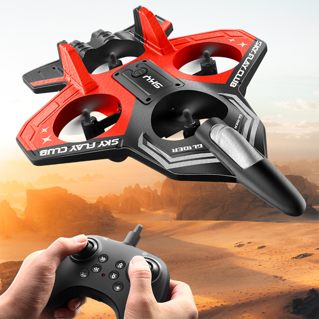 2.4G RC Drone with Light Flyin - Drone Rc Fighter Jet 评论和价格