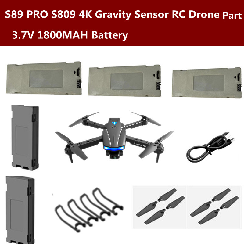 S89 PRO S809 4K Smart Hover  G - Drone Smart Rc 评论和价格