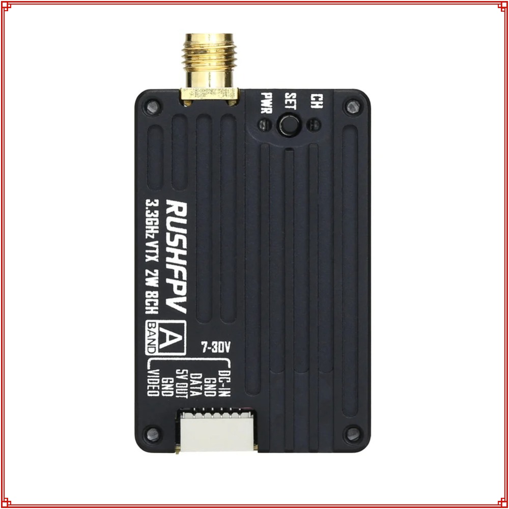 2026 New RUSHFPV 3.3G 2W VTX T - Drone Rc Remote Control 评论和价格