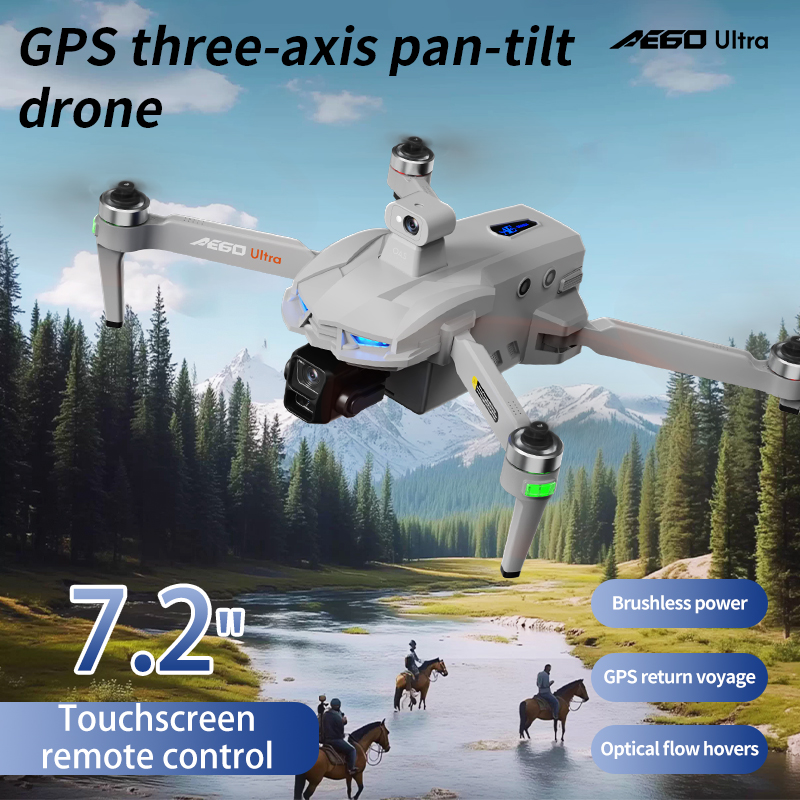 2025 AE60 URTLA GPS Drone 8K C - Drone Rc Holder 评论和价格