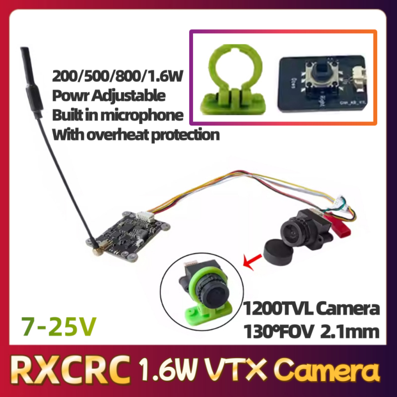 RXCRC 5.8G Module 48CH 1.6W VT - Drone Rc Remote Control 评论和价格