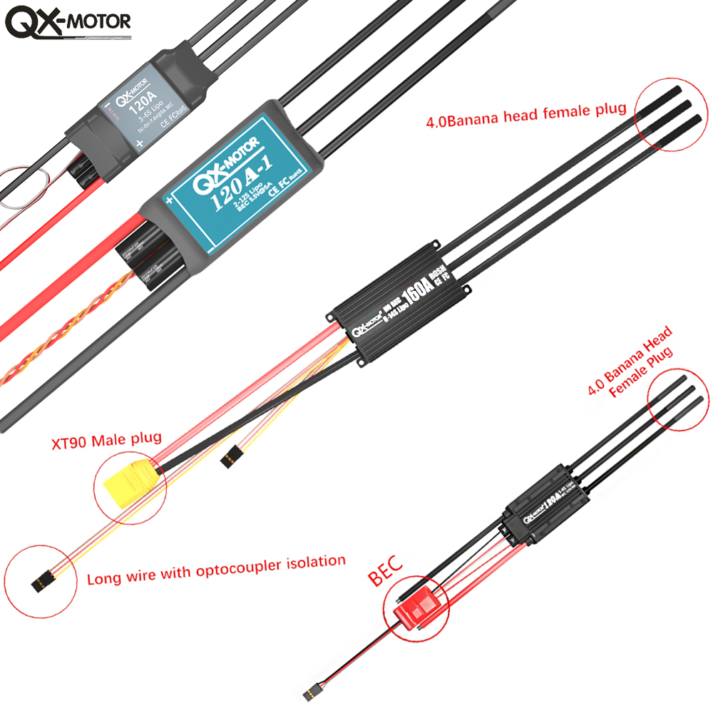 20A-120A Brushless ESC Speed C - Drone Rc Aircraft 评论和价格