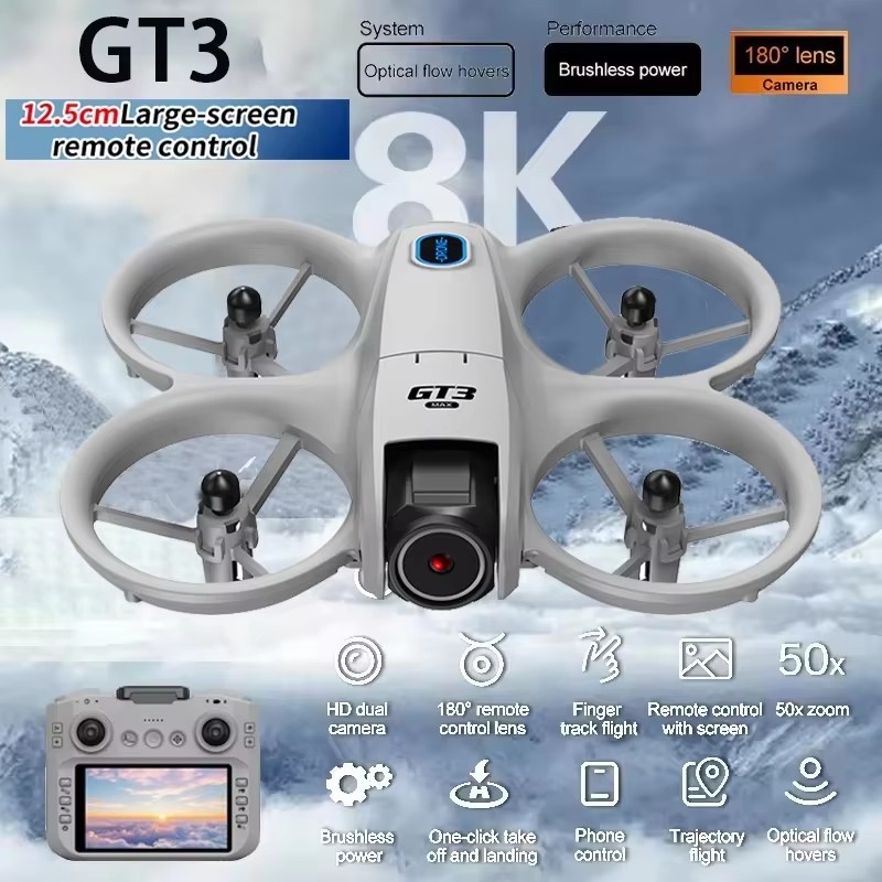 Original NEW GT3 Drone 8K GPS  - Drone Gt3 Rc 评论和价格
