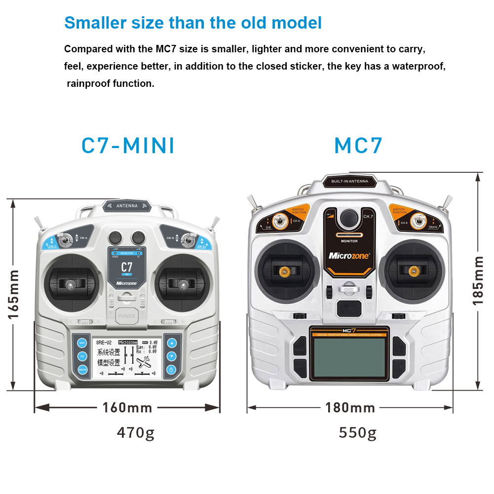 MicroZone MC7 Controller C7 MI - Drone Rc Aircraft 评论和价格