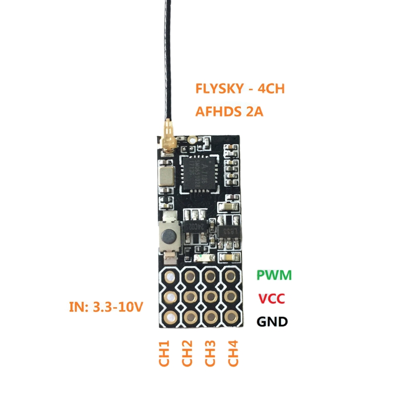 Flysky FS2A Mini Receiver 4CH  - Drone Lipo Battery 评论和价格