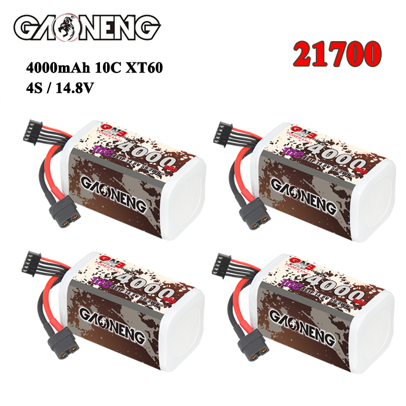 GNB 4000mAh 4S 14.8V 10C 20C W - Drone Lipo Battery 评论和价格