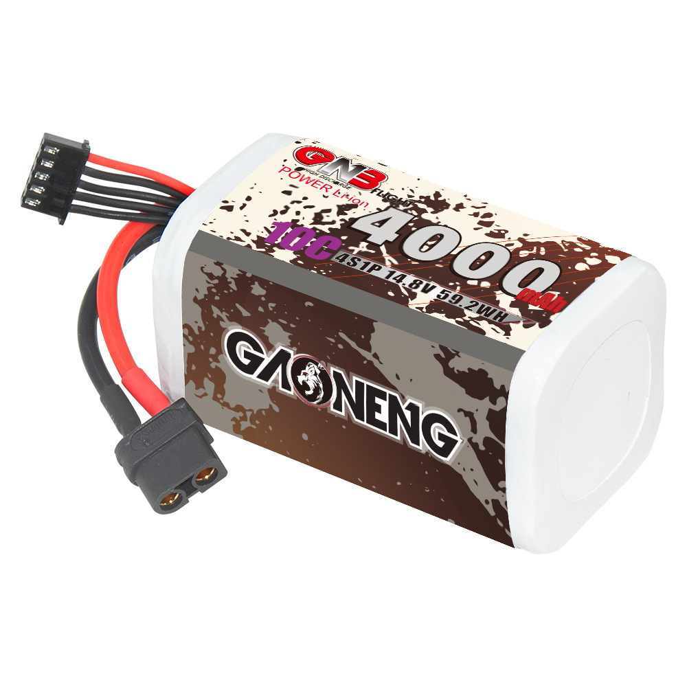 GNB 4000mAh 4S 14.8V 10C 20C W - Drone Lipo Battery 评论和价格