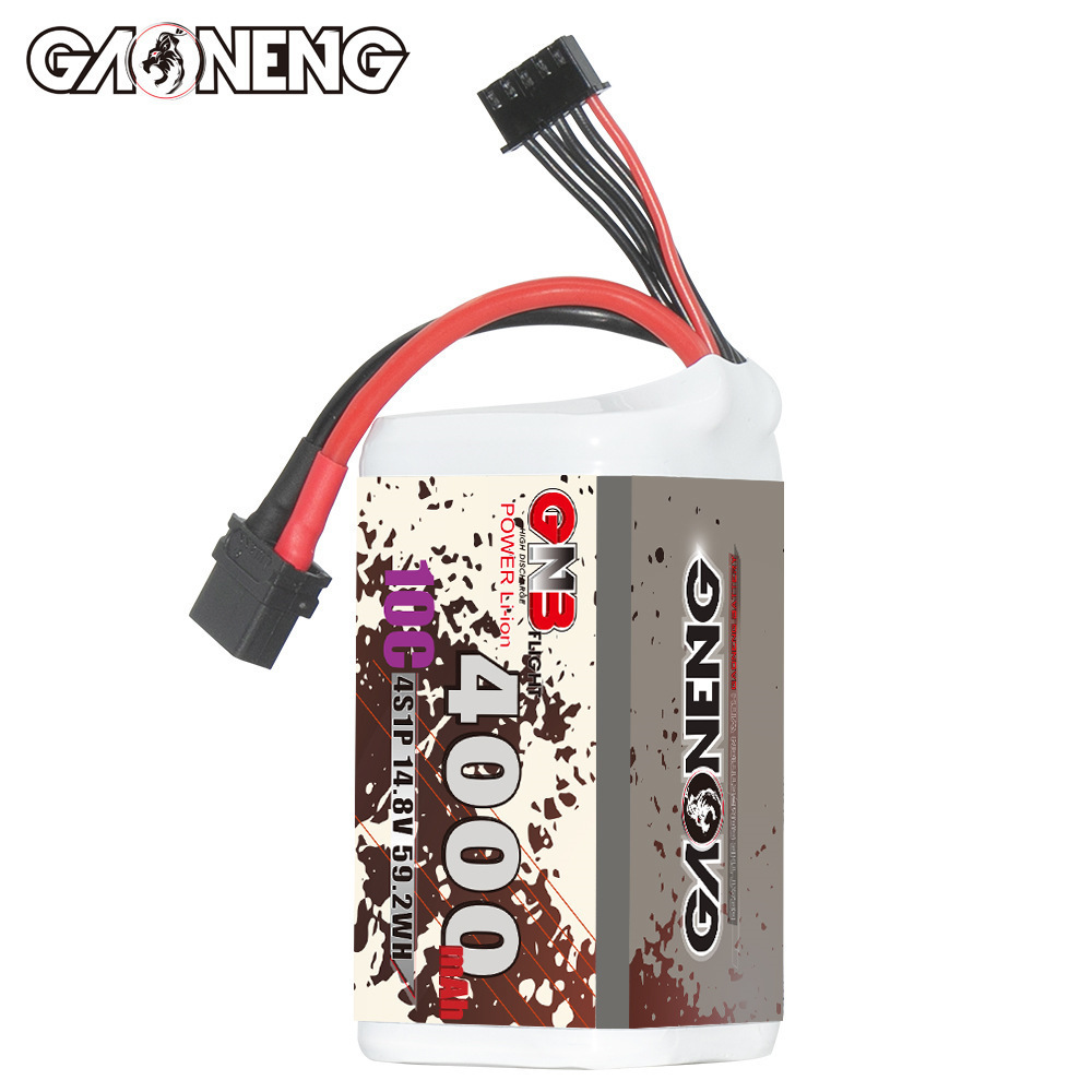 GNB 4000mAh 4S 14.8V 10C 20C W - Drone Lipo Battery 评论和价格