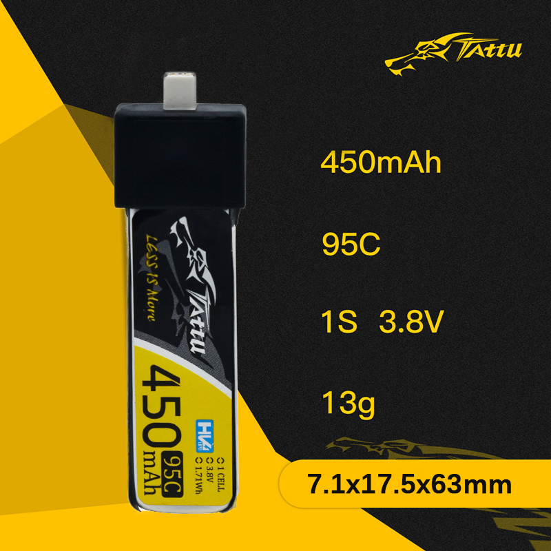 3Pcs NEW TATTU 450/500/550mAh  - Drone Lipo Battery 评论和价格