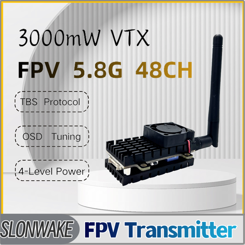 SLONWAKE 5.8G 3000mW Simulatio - Drone Rc Remote Control 评论和价格
