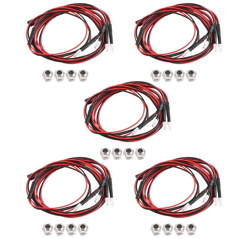 4 Leds 3Mm RC LED Light Kit Fo - Rc Drift Car Kit 评论和价格