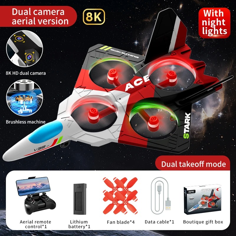 RC Plane Aero Jet Dron Remote  - Drone Rc Fighter Jet 评论和价格